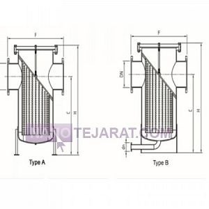 صافی سبدی یک سر فلج صافی سبدی یک سر فلج